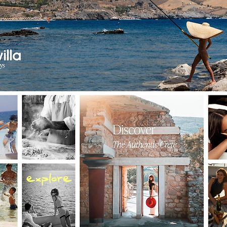 Caramel Villa, With 40M2 Pool & Spa Whirlpool, By Thinkvilla Pánormos エクステリア 写真